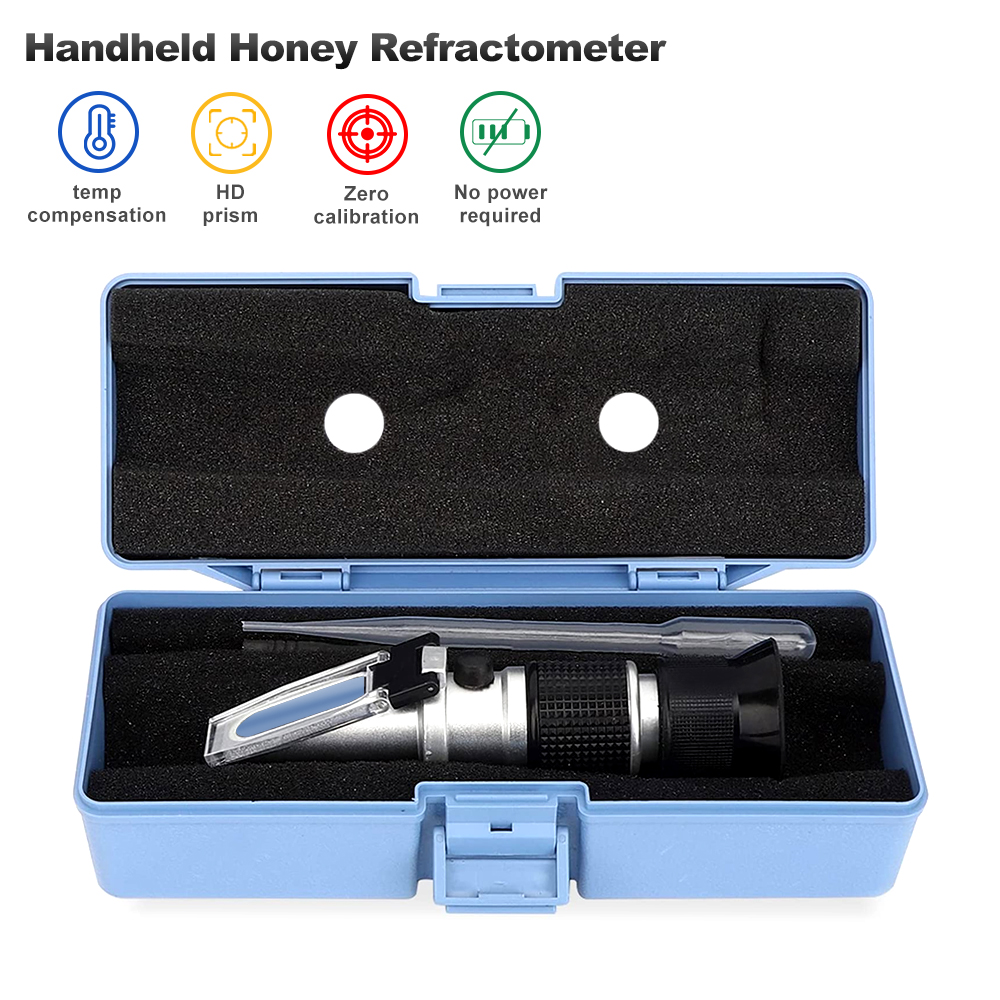 Refractometer Salinity - Rifrattometro per miele portatile 3 in