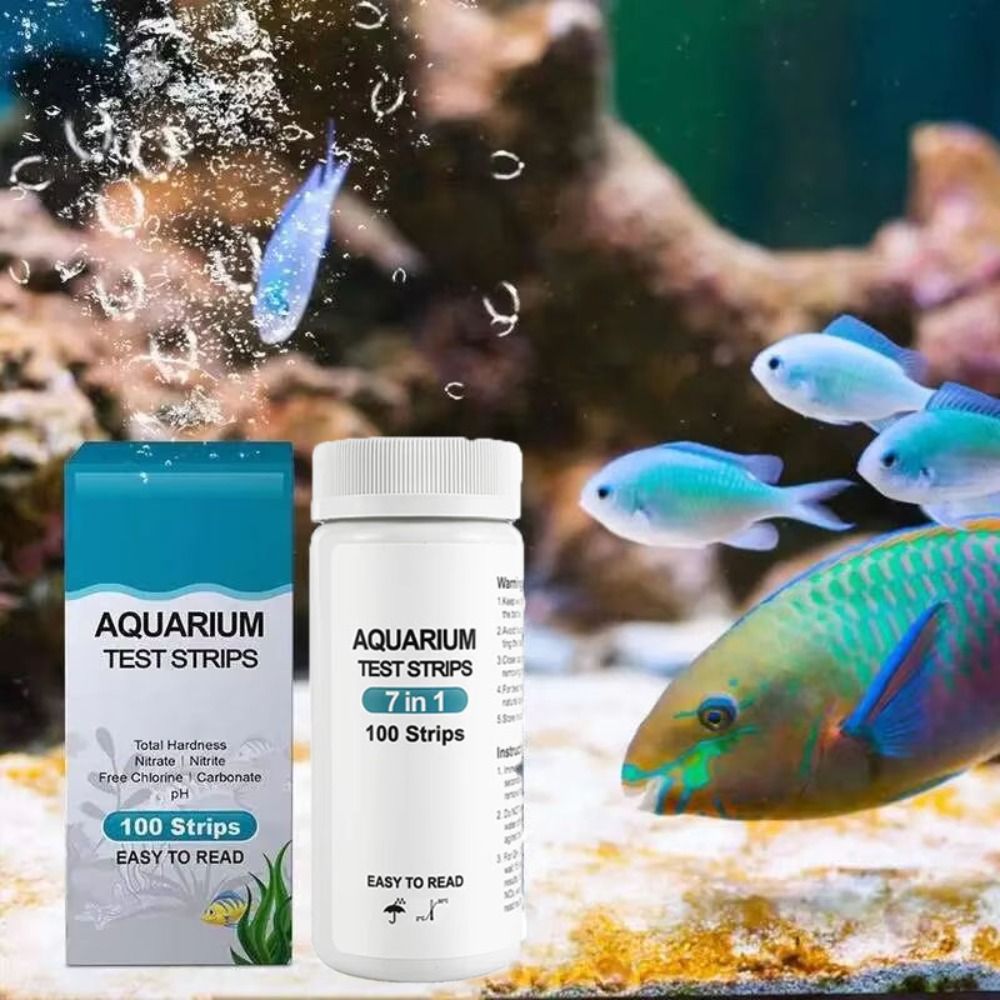Marine Aquarium Water Testing - 7 in 1 100 pezzi strisce