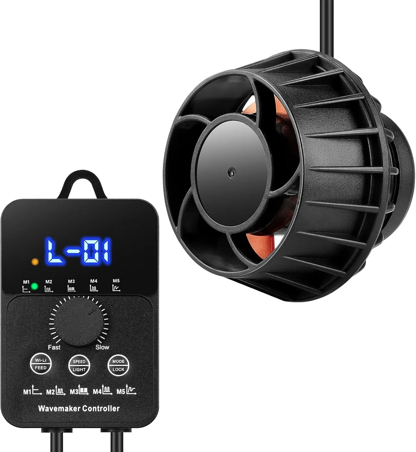 Powerhead Wave Maker - Generatore di onde per acquario 3400GPH,