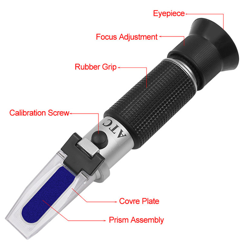 Rifrattometro portatile 0-90%  - Refractometer Salinity recensione e prezzo
