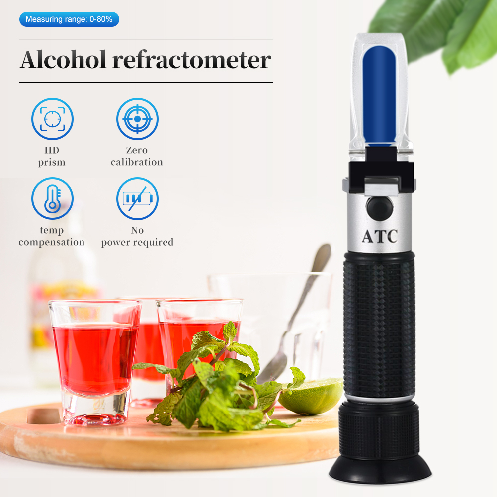 Rifrattometro per alcol portat - Refractometer Salinity recensione e prezzo