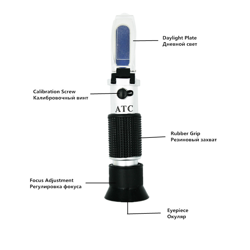 0-32% Zucchero 0-28% Sale Rifr - Refractometer Salinity recensione e prezzo