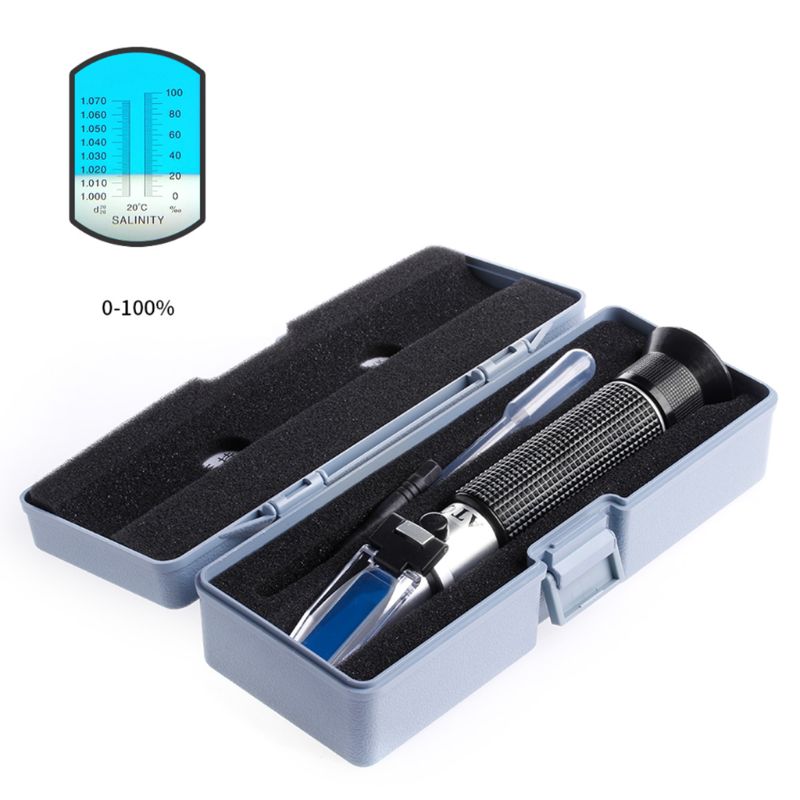Rifrattometro di salinità Mete - Marine Aquarium Water Testing recensione e prezzo