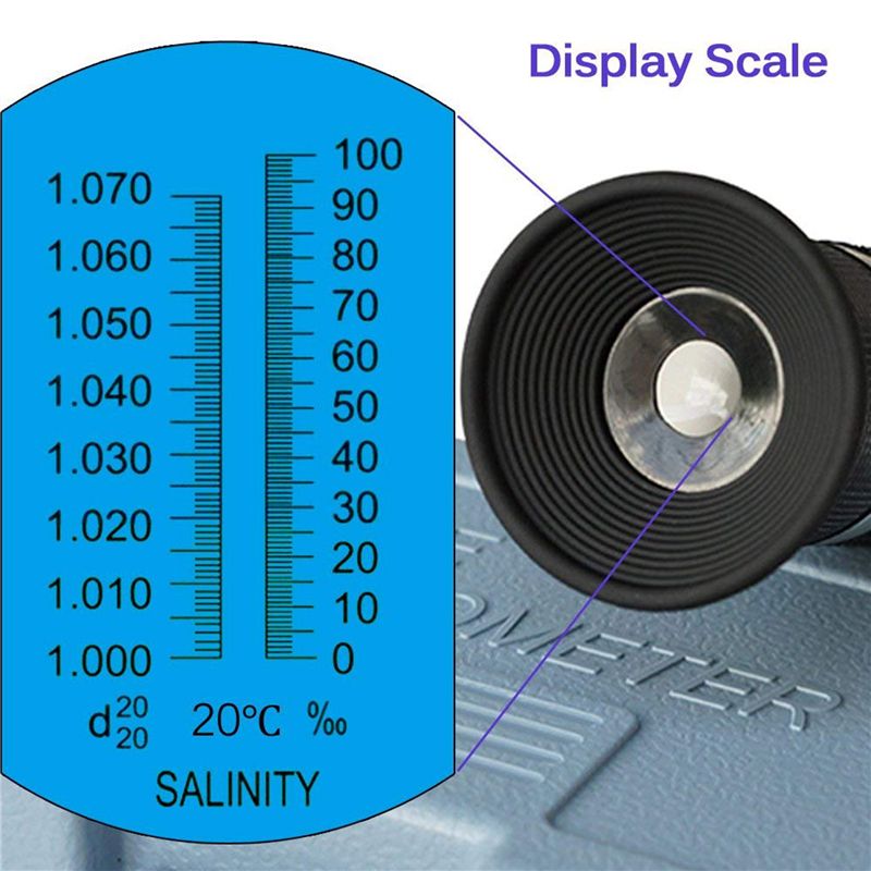 Rifrattometro di salinità 2X p - Refractometer Salinity recensione e prezzo