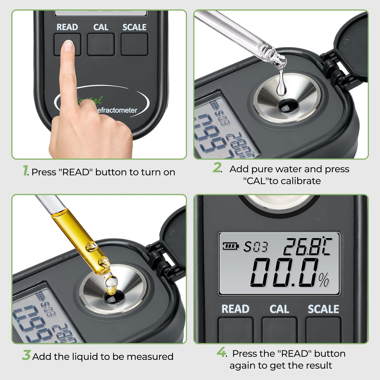 Rifrattometro Digitale per Sal - Refractometer Salinity recensione e prezzo