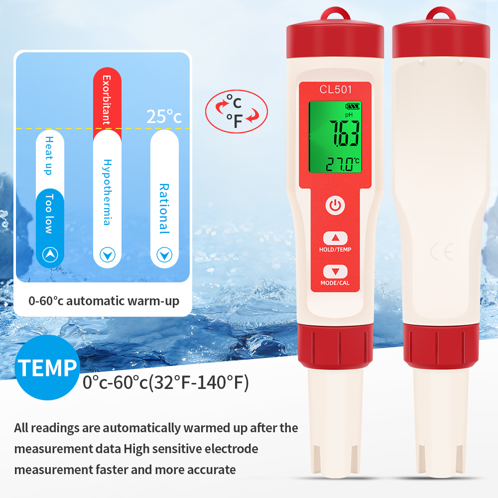 PH/CL2/H2/ORP/Misuratore di te - Marine Aquarium Water Testing recensione e prezzo