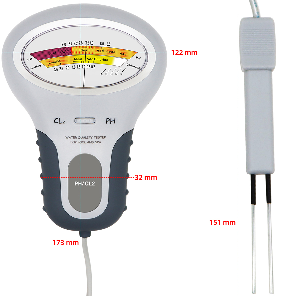 Misuratore di cloro 2 in 1 PH  - Marine Aquarium Water Testing recensione e prezzo
