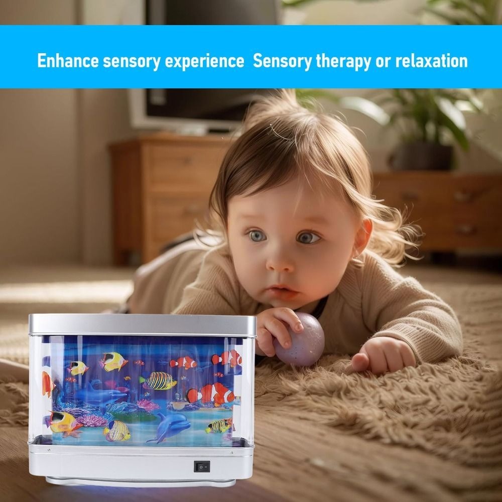 Acquario finto a LED decorativ - Marine Life Aquariums recensione e prezzo