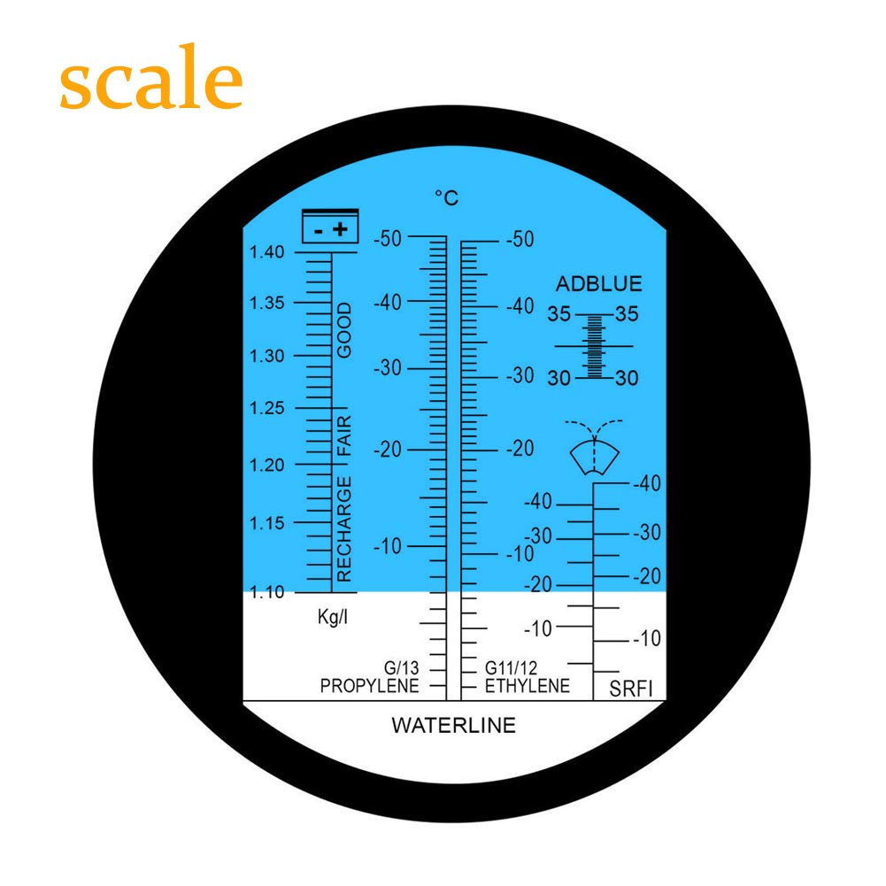 Rifrattometro del liquido refr - Refractometer Salinity recensione e prezzo