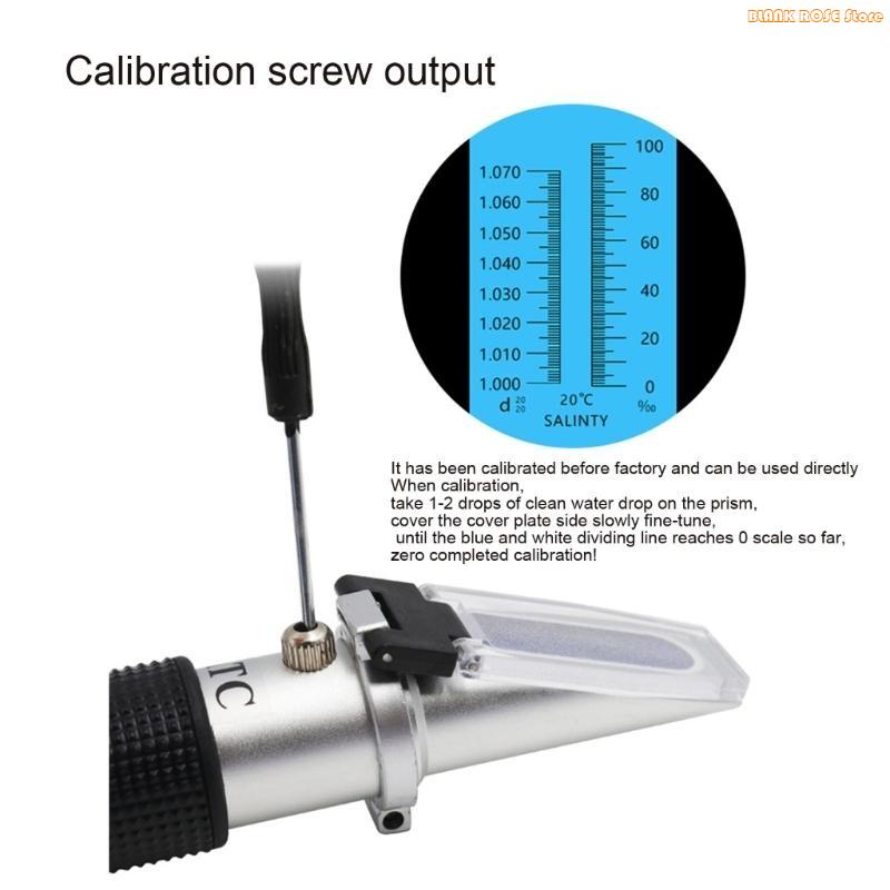 K1AE Rifrattometro salinità Te - Refractometer Salinity recensione e prezzo