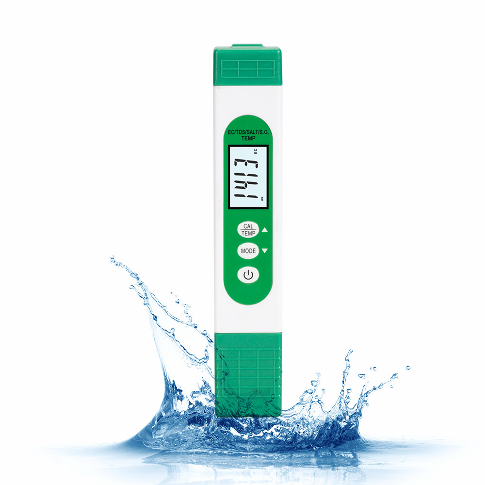 5 in 1 TDS EC SALT S.G TEMP Wa - Marine Aquarium Water Testing recensione e prezzo